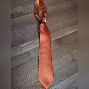 Geoffrey Beene Orange tie